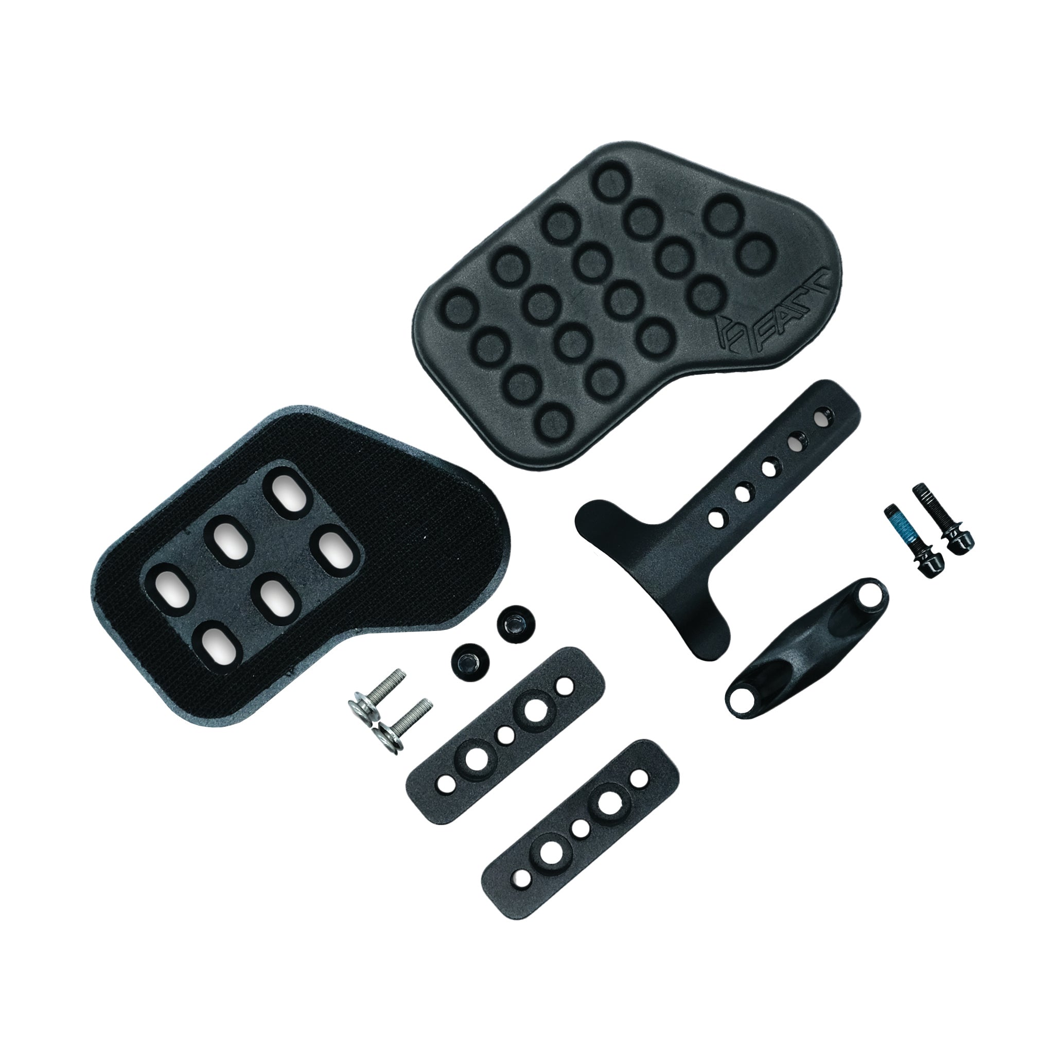 Ridefarr Arm Rest Kit, Offset, V2 - Black