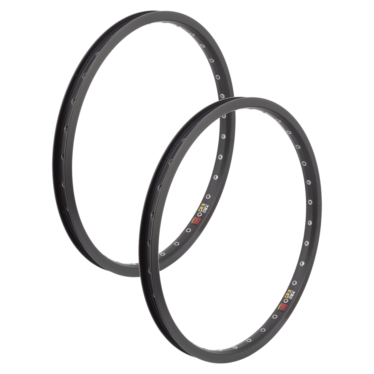 Pack of 2 CR-18 Sun Ringle 16in CR-18 Black 32