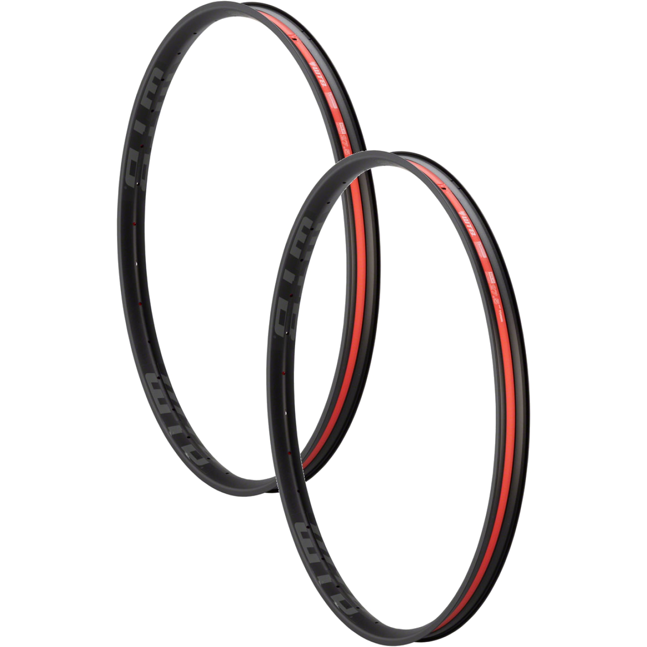 Pack of 2 WTB KOM Tough i35 Rim - 27.5", Disc, Black, 32H | Dual I-Beam