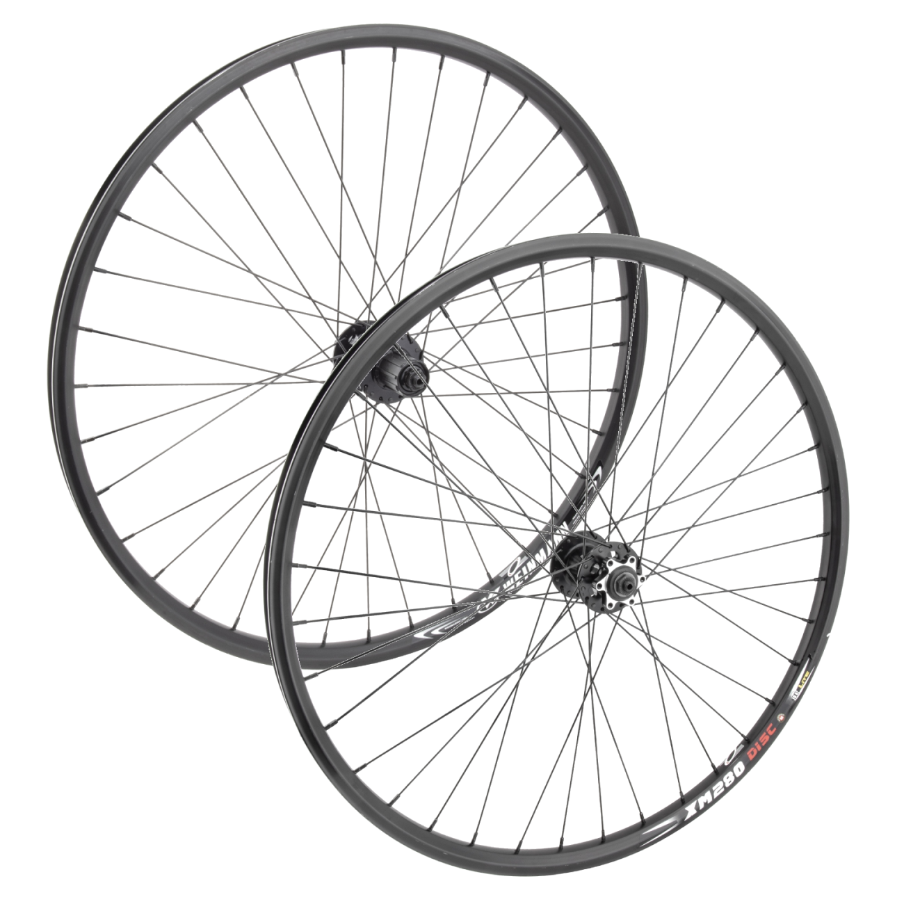 Wheel Master 27.5in Alloy Mountain Disc, DoubleWall, WEI XM280 Disc6B, Wheelset