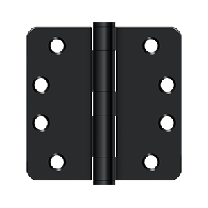 Deltana S44R4HD 4" X 4" X 1/4" RADIUS HINGE, HEAVY DUTY, STEEL MATERIAL