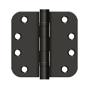 Deltana S44R5HDB 4"X 4"X 5/8" RADIUS HINGE HEAVY DUTY BALL BEARINGS, STEEL MATERIAL