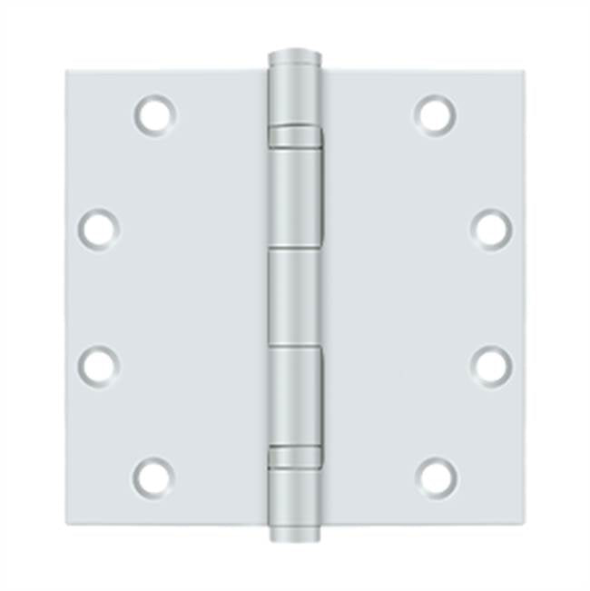 Deltana S55BBUSPW 5 x 5 Square Corners, Heavy Duty, Ball Bearing - Prime Coat White