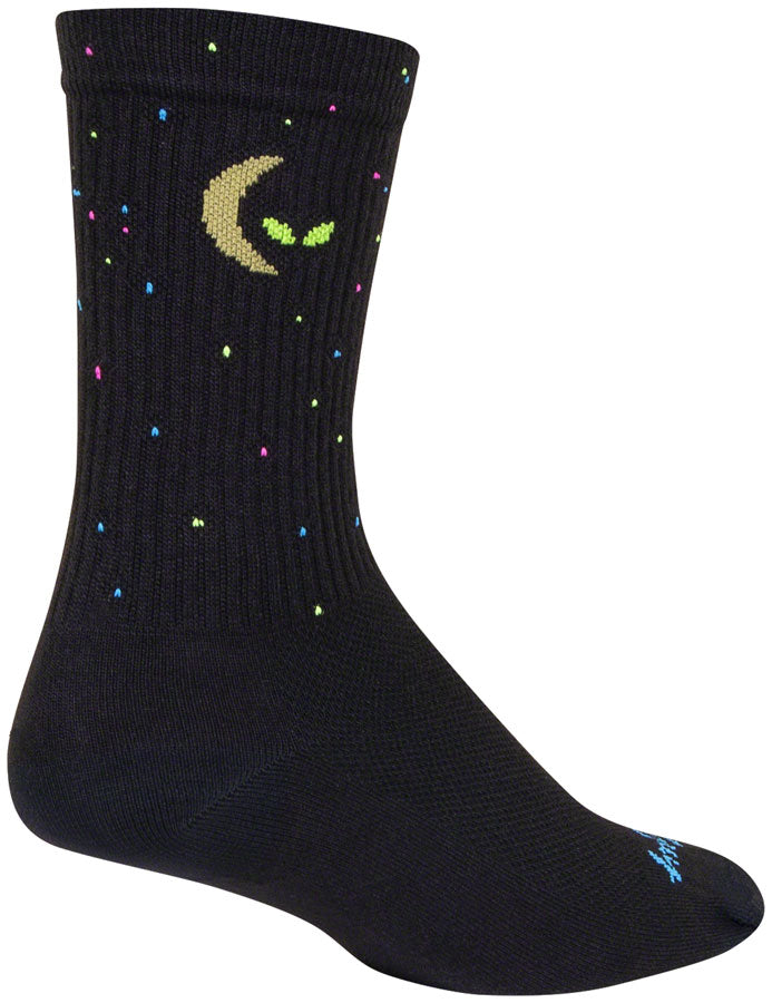 SockGuy Crew Lunalien Socks - 6", Large/X-Large