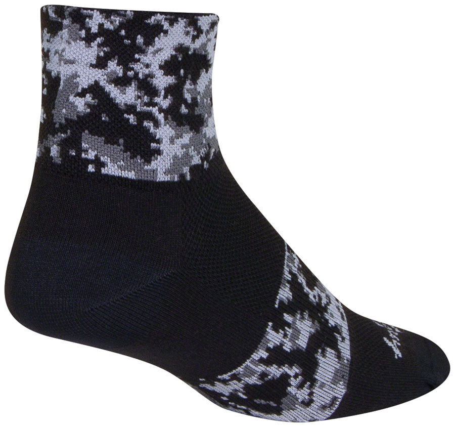 SockGuy Classic Dark Side Socks - 3", Small/Medium