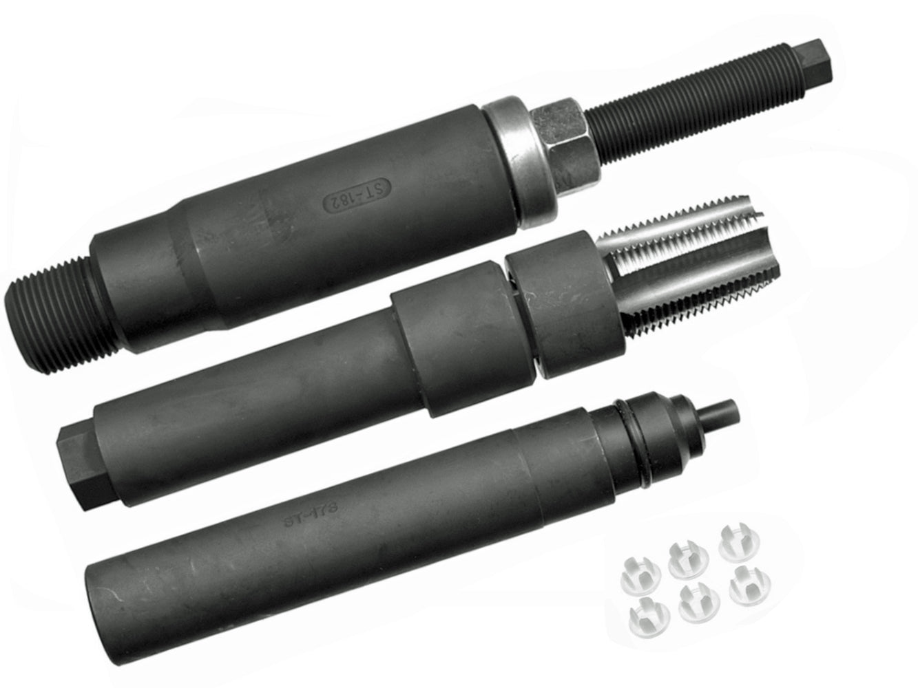 Navistar/International DT466E DT530E Electronic Fuel Injector Cup Remover Installer Set Alt.