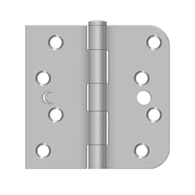 Deltana SS44058TA32D-RH 4 x 4 x 5/8 x SQ Hinge, Security Right Hand - Brushed Stainless