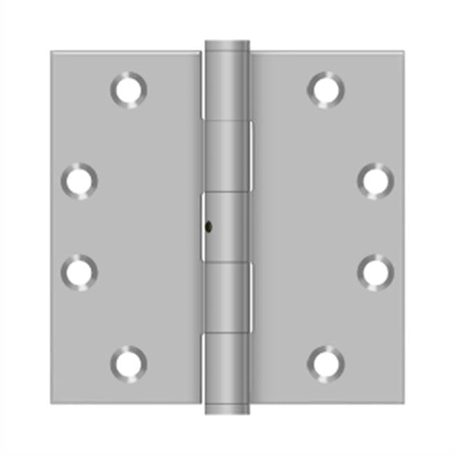 Deltana SS45NU32D 4-1/2 x 4-1/2 Square Hinge - Brushed Stainless
