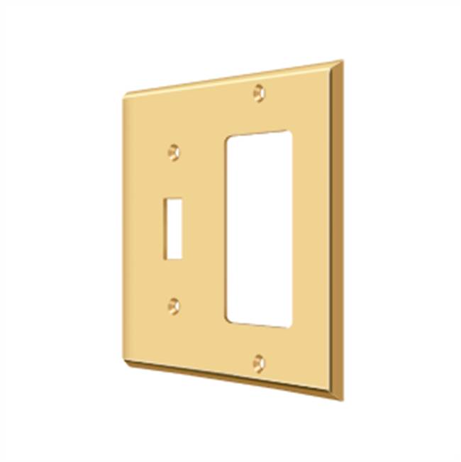 Deltana SWP4743 Switch Plate, Single Switch/Single Rocker