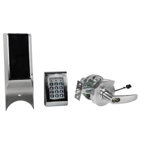 Sargent 70-KP-10XG77-LB Cylindrical Keypad Lock, With Key Override, SFIC Less Core