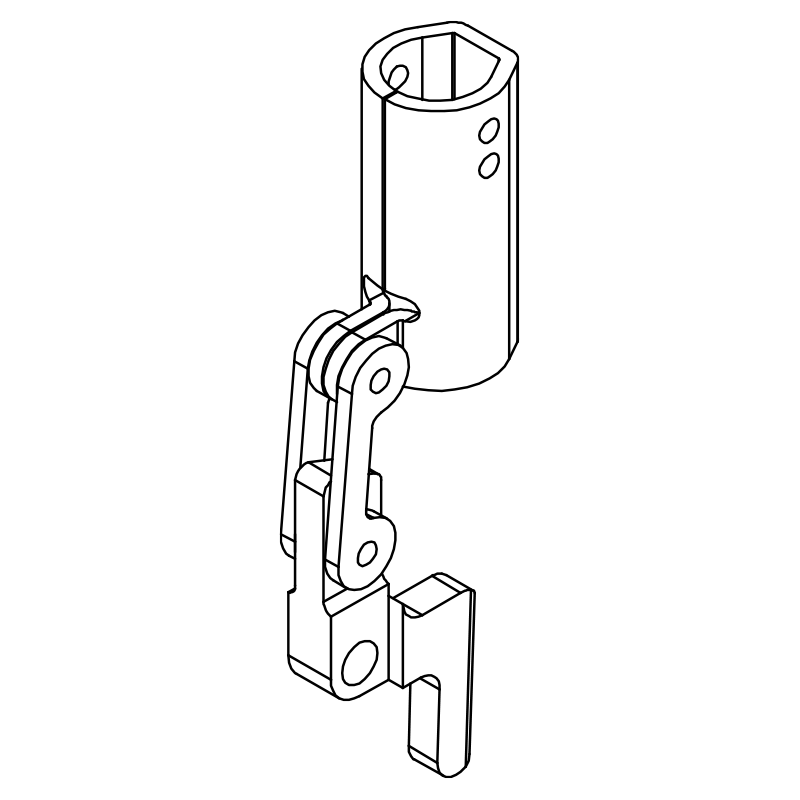 Sargent 68-4270 Upper Link Assembly for 8700 Series Surface Vertical Rod Exit Devices, Left Handed