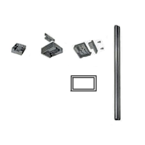 L980S Sargent 86" Lockable Mullion - Steel