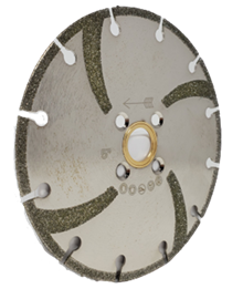 Electroplated Marble Blade