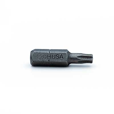 Select Hinge, Torx Screw Security Bit, T-25, Used To Installed, Remove, Torx Screws