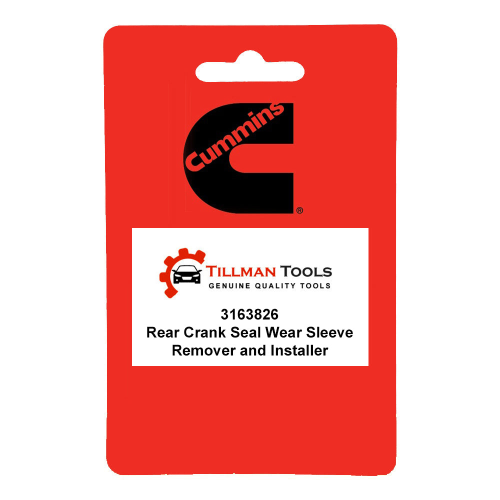 Cummins 3163826 Rear Crankseal Wearsleeve Remover and Installer