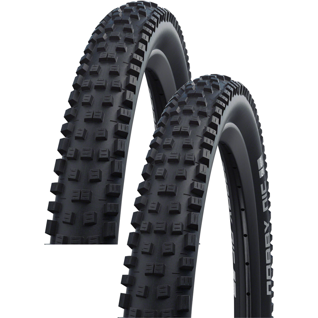 Pack of 2 Schwalbe Nobby Nic Tire 27.5 x 2.25 Clincher Wire blk Mountain Bike 11159129