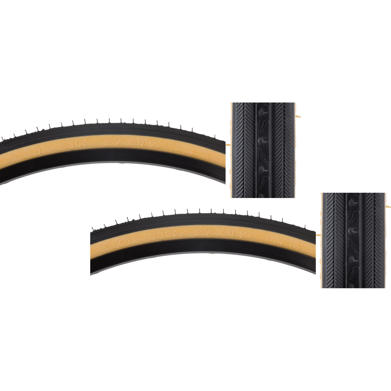 Pack of 2 Sunlite Road Raised Center 27x11/4 Wire 90 Black/Gum Reflective Road