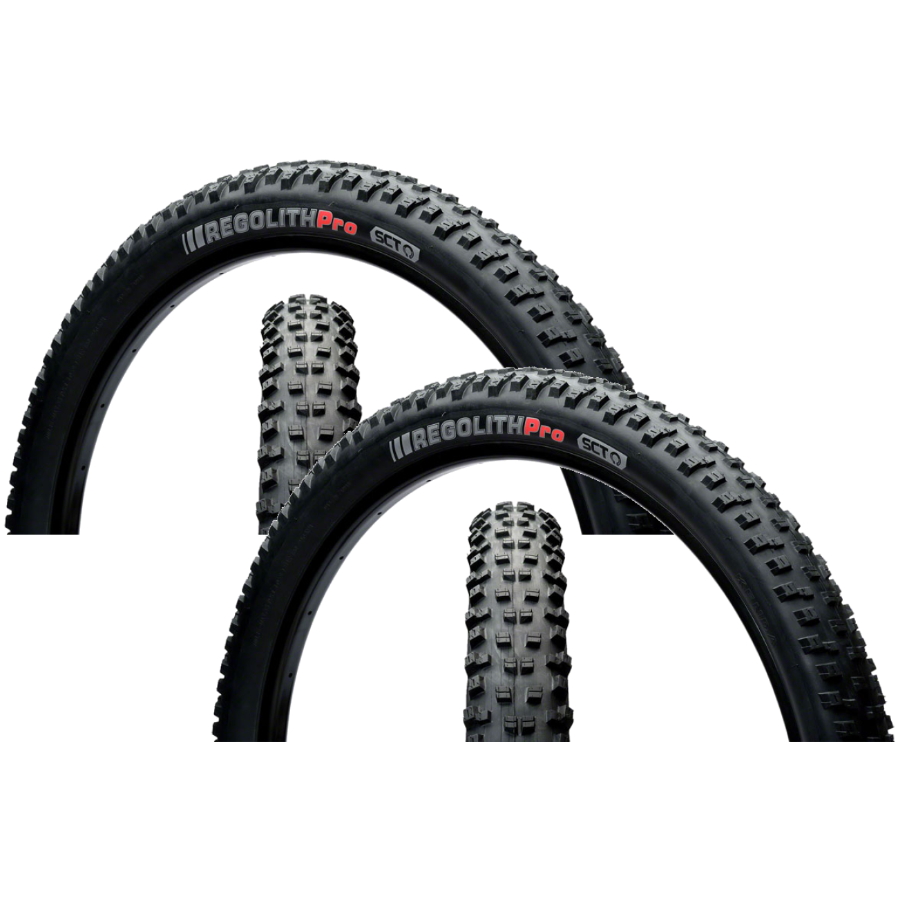 Pack of 2 Kenda Regolith Pro Tire 27.5 x 2.6 Tubeless Folding Black 120tpi 8335051