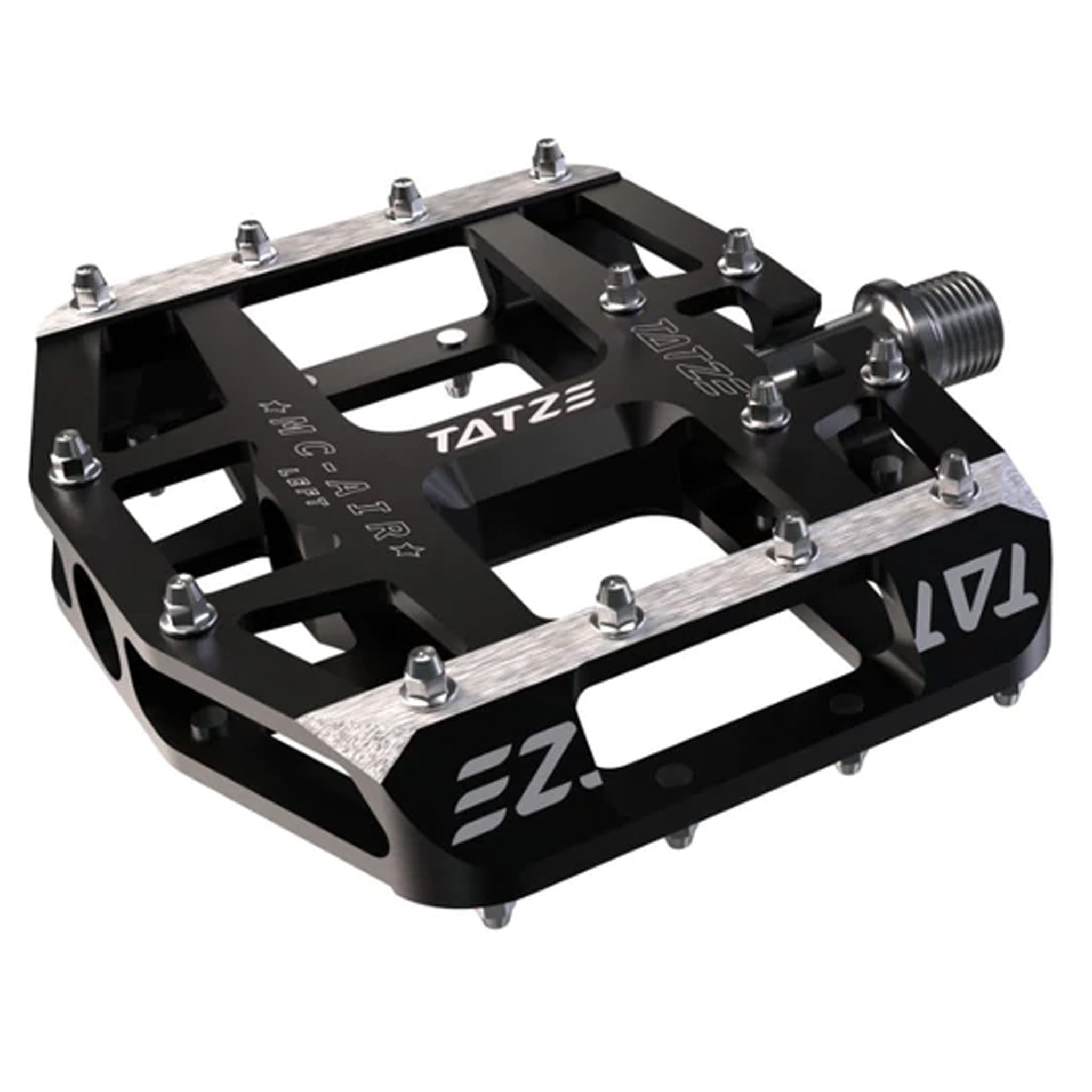 Tatze MC-Air Platform Pedals - Black/Silver NLS