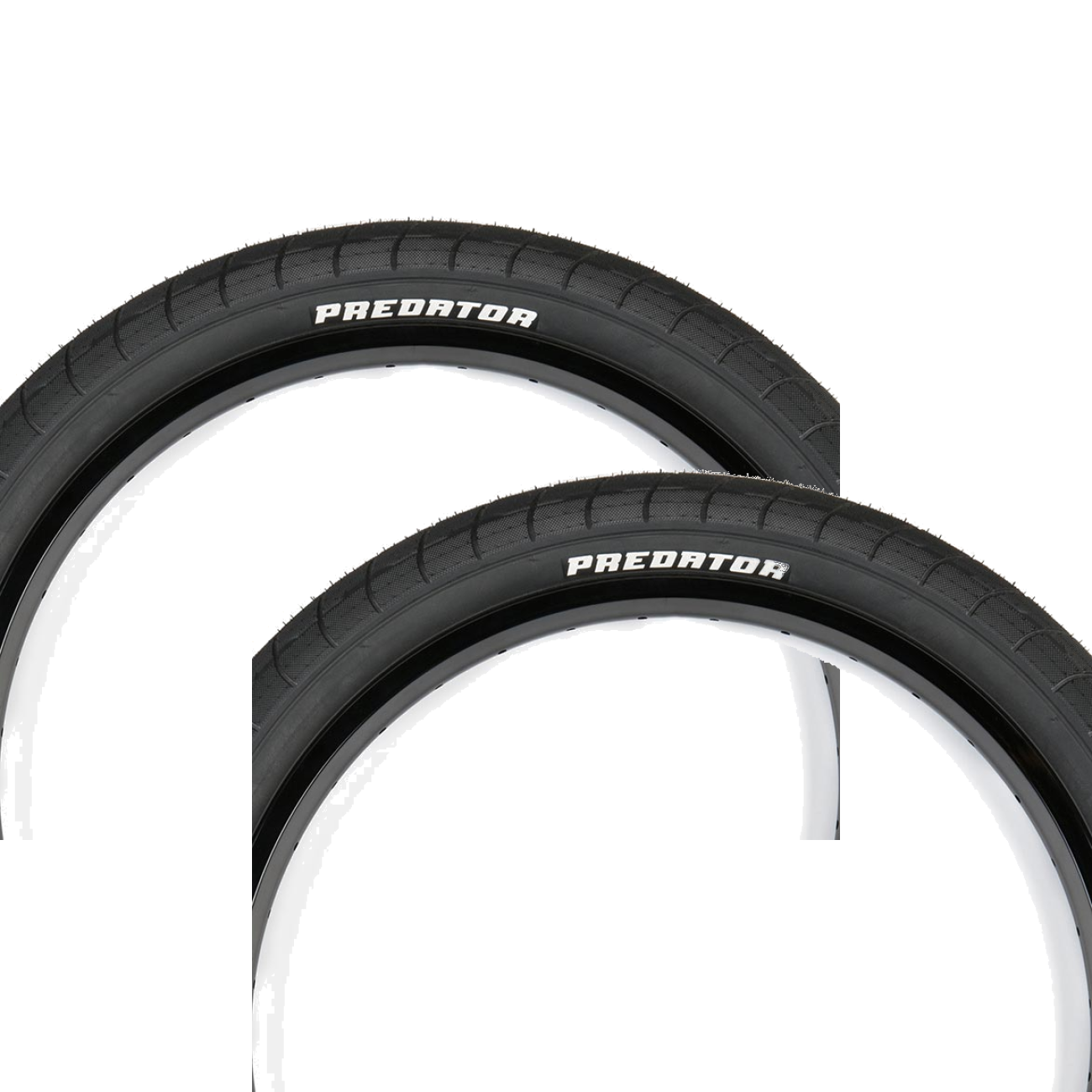 Pack of 2 Eclat Predator Tire 20 x 2.3 Clincher Wire Black 120tpi 29033010116