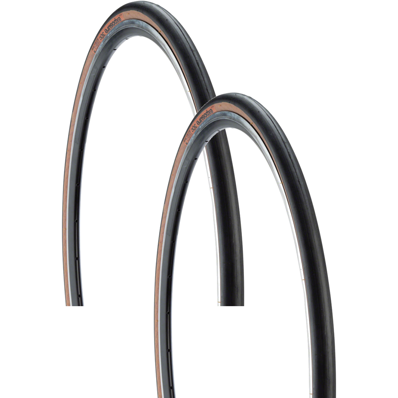 Pack of 2 WTB Exposure Tire 700 x 30 TCS Tubeless Folding Black/Tan W010-0693