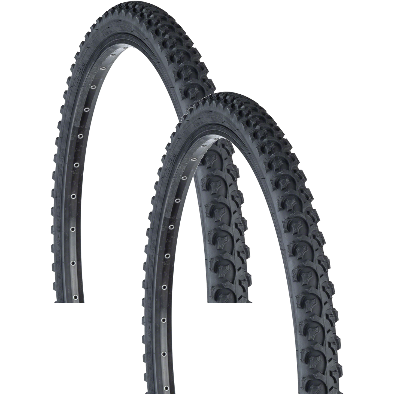2 Pack Kenda Alfabite Style K831 Tire 26 x 1.75 Clincher Wire Black 22tpi 048900N2