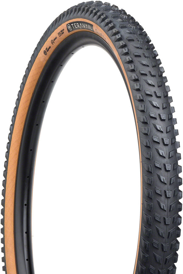 Teravail Clifty Tire - 29 x 2.5, Tubeless, Folding, Tan, Durable Plus, Grip Plus Compound 19-000608