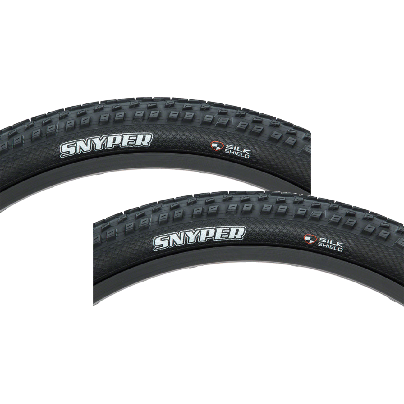 2 Pack Maxxis Snyper Mountain Tire 24 X 2 60Tpi Folding Dual Compound Black TB49307200