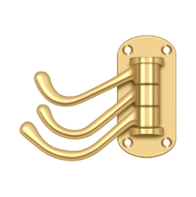 Deltana TSH40 Triple Swivel Hook, Heavy Duty, 4 Projection