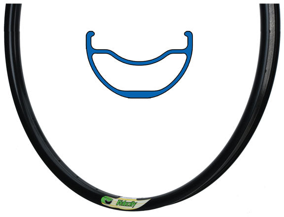 Velocity Blunt 35 Disc 26" Rim, 32h