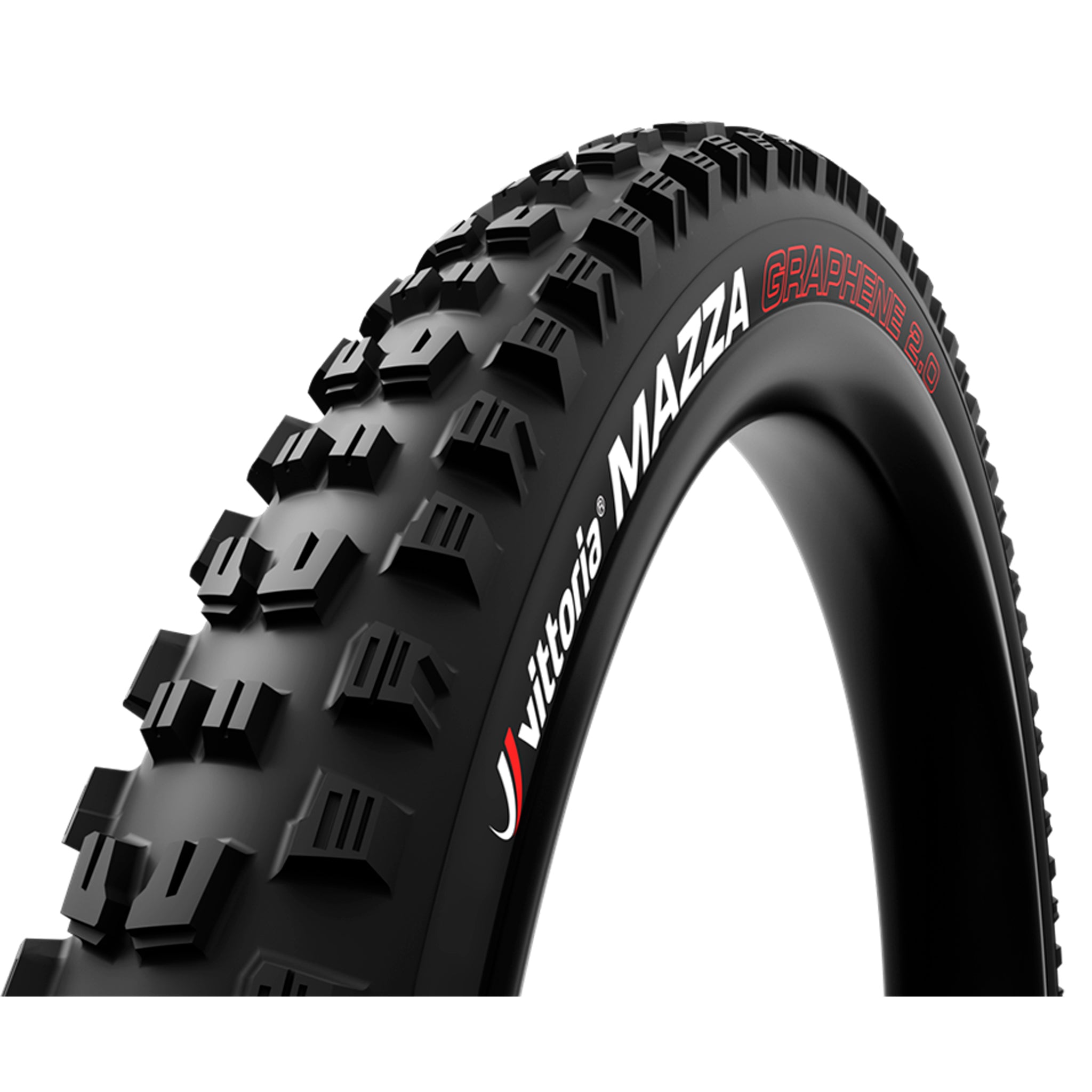 Vittoria Mazza Enduro Tire - 27.5 x 2.4, Tubeless 2PLY, Folding, Black, Enduro, G2.0 11A00279