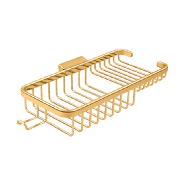 Deltana WBR1051H Wire Basket 10-3/8, Rectangular Deep and Shallow, With Hook