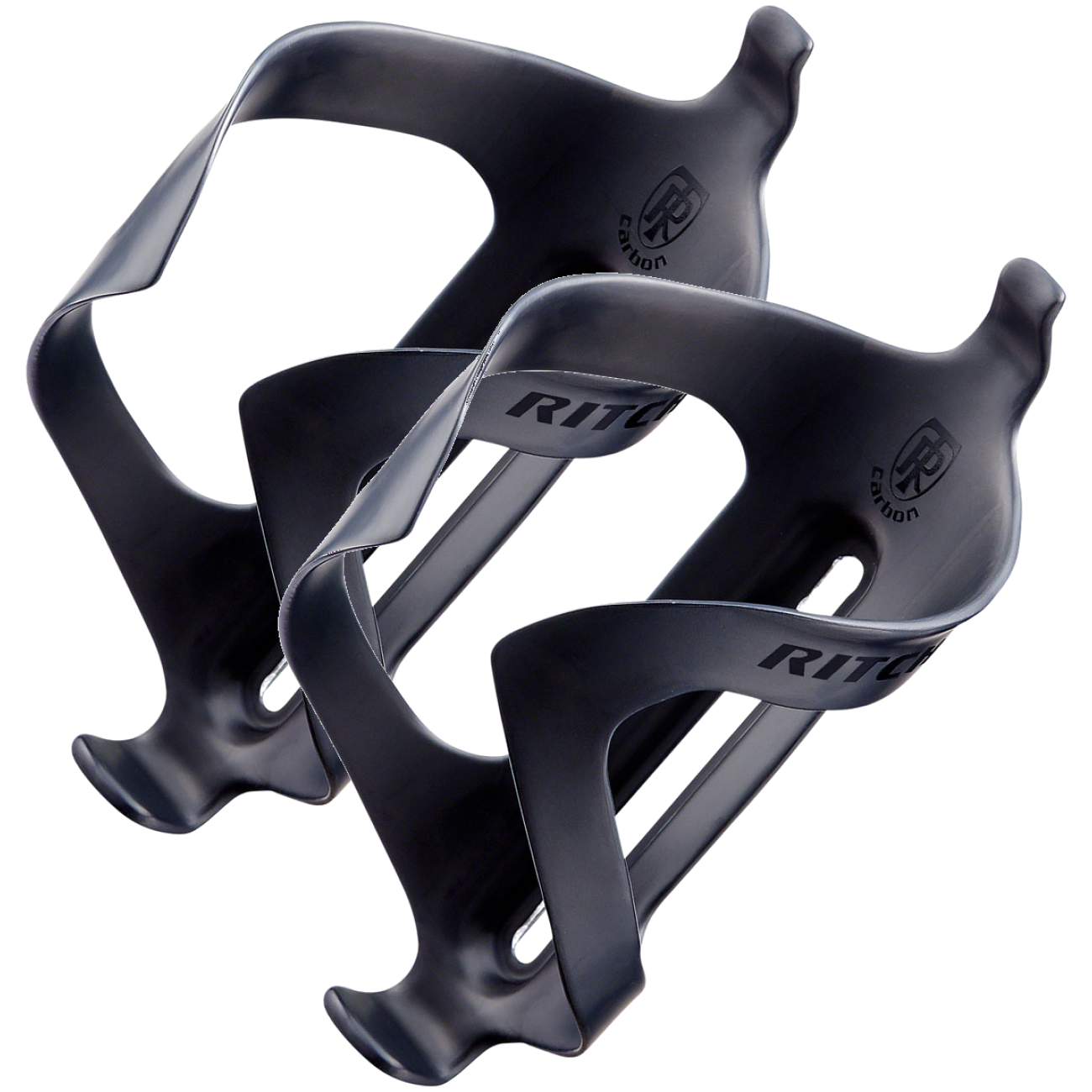 Pack of 2 Ritchey WCS Carbon Water Bottle Cage: Black with Black Logo