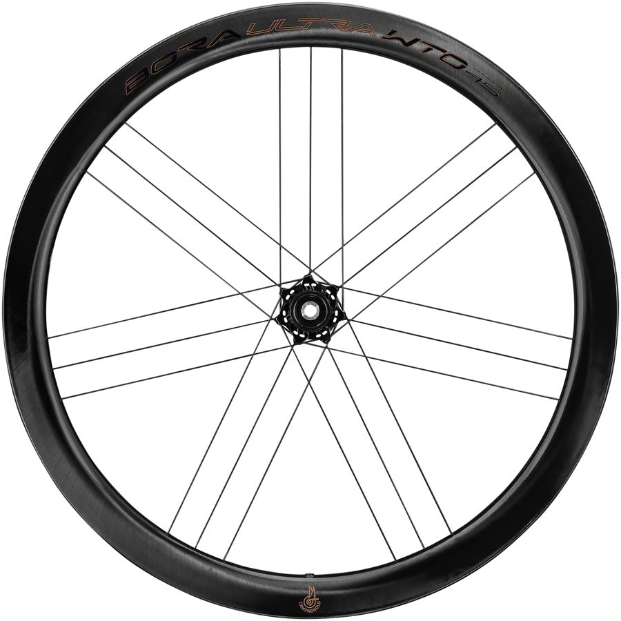 Campagnolo Bora Ultra WTO 45 C23 Front Wheel - 700c, 12 x 100mm, Center-Lock, 2-Way Fit, Carbon