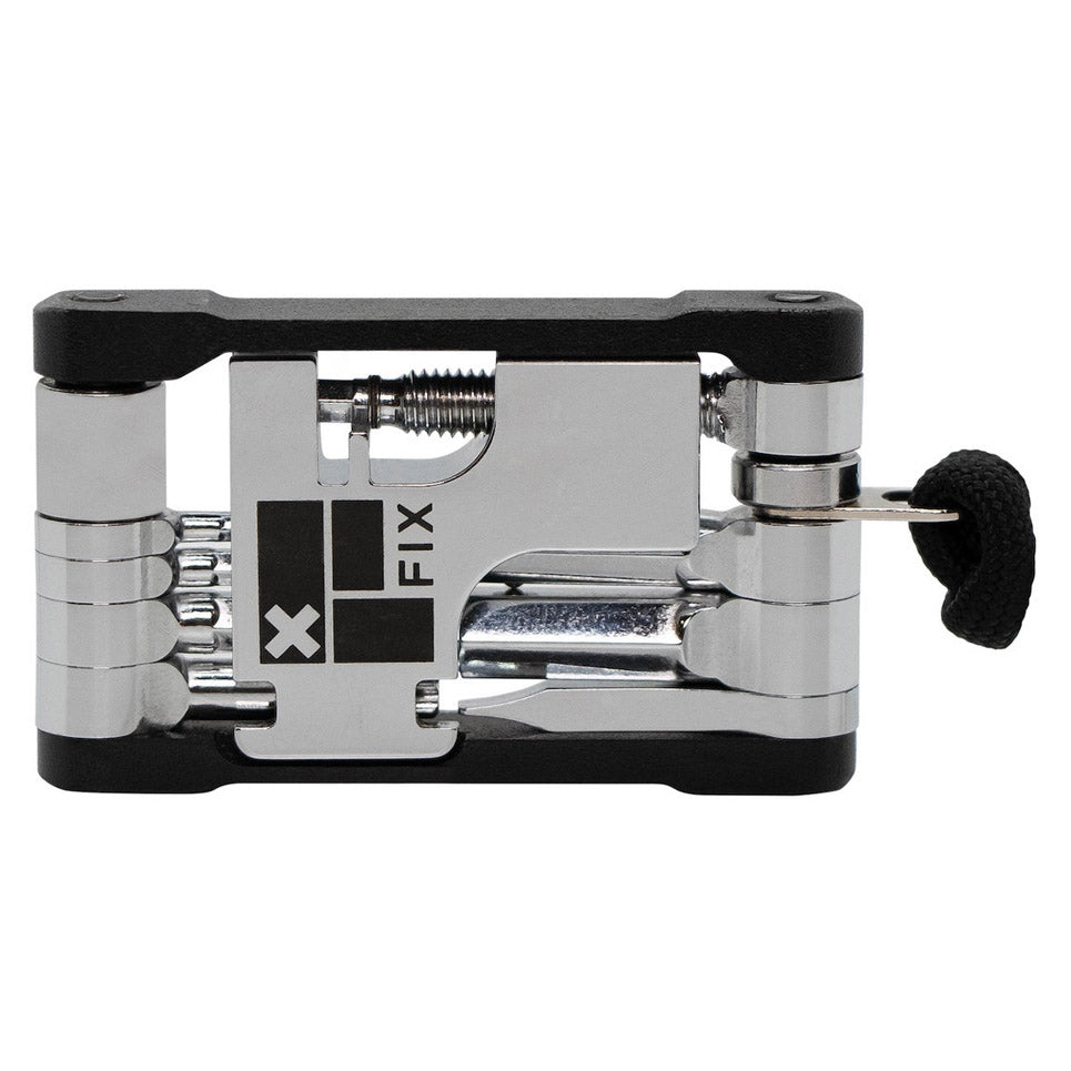 Fix Manufacturing Wheelie Whip Folding Tool, Silver/Black NLS