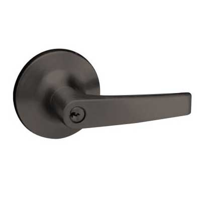 Accentra (Yale) MO-441F-2802-695 Exit Device Rose Lever Trim, NightLatch, Monroe Lever, For 6100 Series Exit Devices, Schlage C Keyway, [2] Keys, Dark Bronze