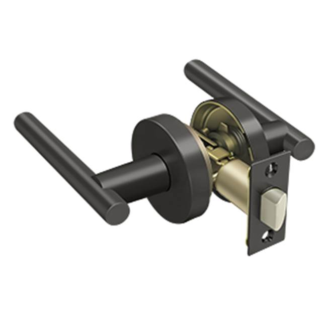 Deltana ZMLR3U Mandeville Lever Passage, Universal Handing
