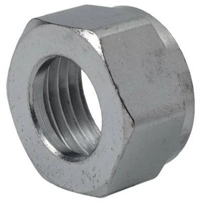 Chrome Faucet Shank Nut With 1/2 Inch By 1/2 Inch Iron Pipe Thread