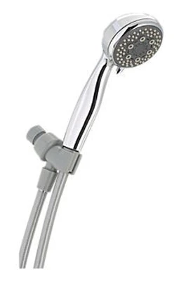 3-spray Massaging Handheld Showerhead, Chrome