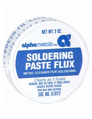 Soldering Paste Flux, 2 Ounce Tube For Electronics And Metalwork