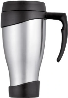 24 Ounce Unbreakable Travel Mug With Stainless Steel Exterior And Spill Resistant Lid