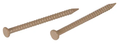 1-inch Brown Panel Nails, 6 Ounce Container