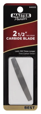 2-edge Carbide Replacement Blade, 2.5 Inch Diameter, Durable Cutting Edge