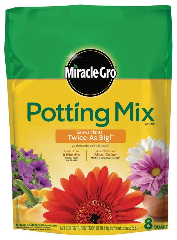 8 Quart Premium Potting Mix For Indoor And Outdoor Plants