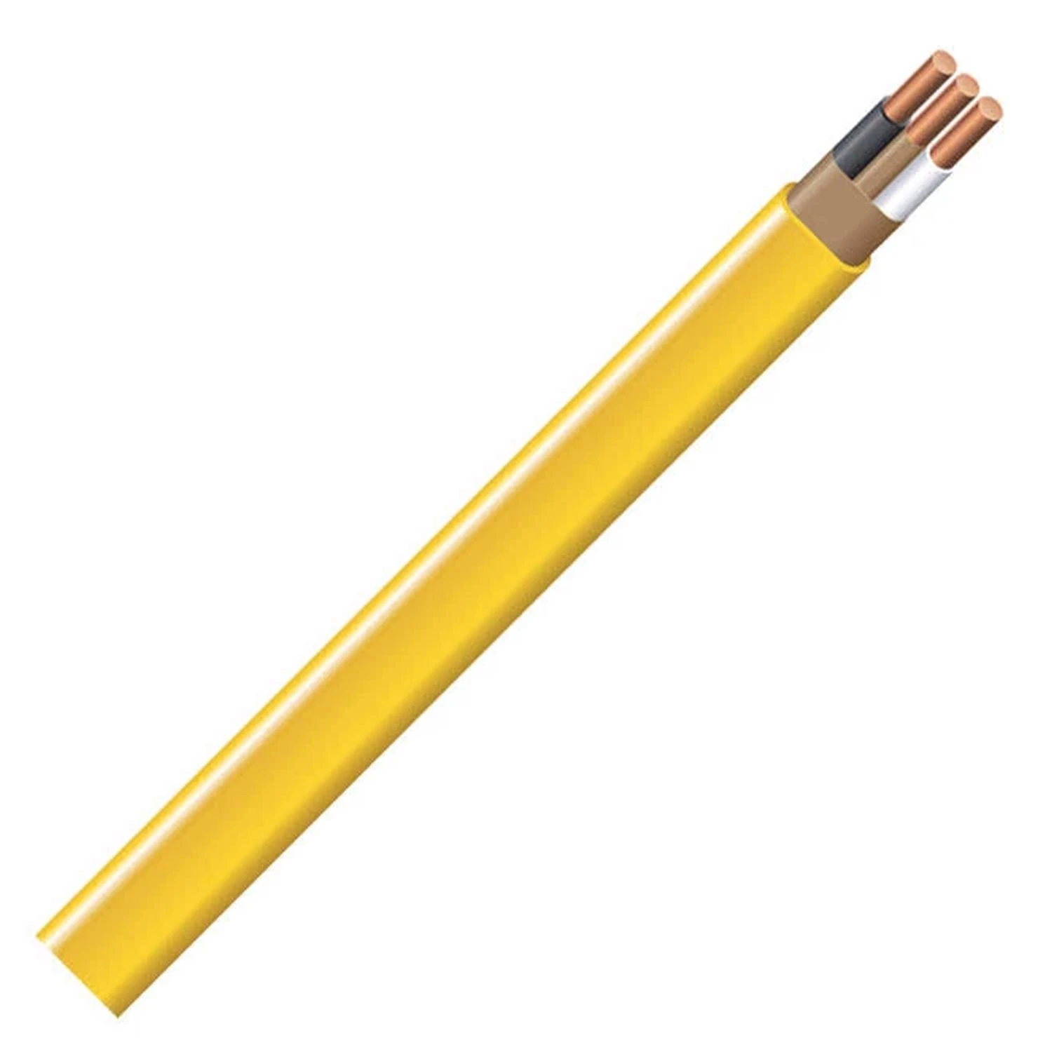 Non-metallic Romex Sheathed Electrical Cable With Ground 12 Gauge 2 Conductors 50 Feet
