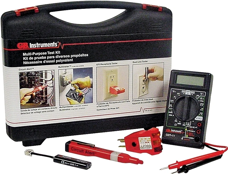 Household Electrical Tester Kit For Voltage And Continuity Testing