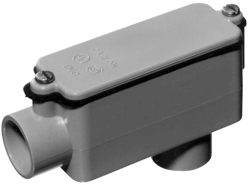 3/4-inch Pvc Electrical Access Fitting Type Lb For Conduit Systems