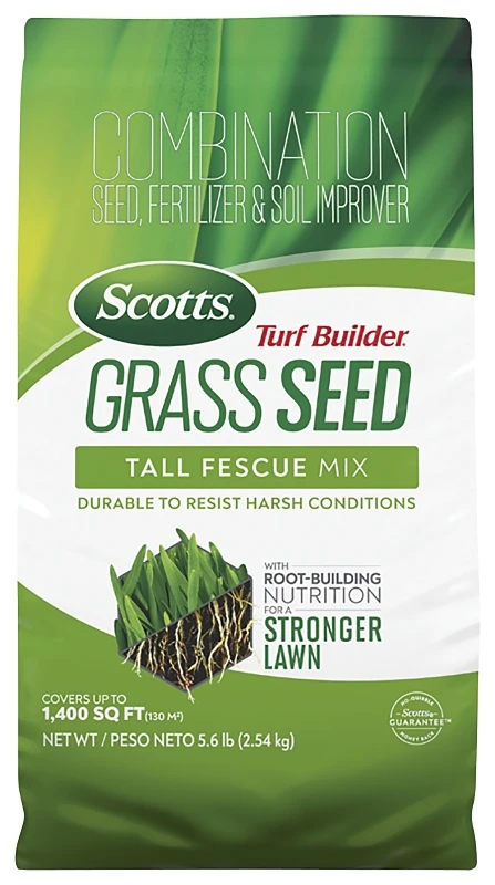 Turf Builder Tall Fescue Grass Seed Mix, 5.6 Pounds