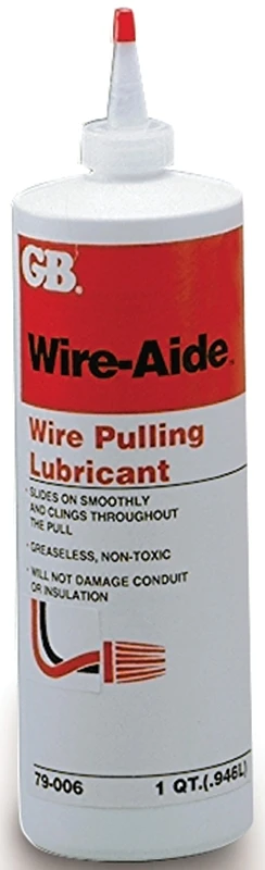 Wire Aide Wire Pulling Lubricant, One Quart Bottle