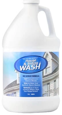 House And Siding Wash Cleaner, 1 Gallon Container For Exterior Surfaces